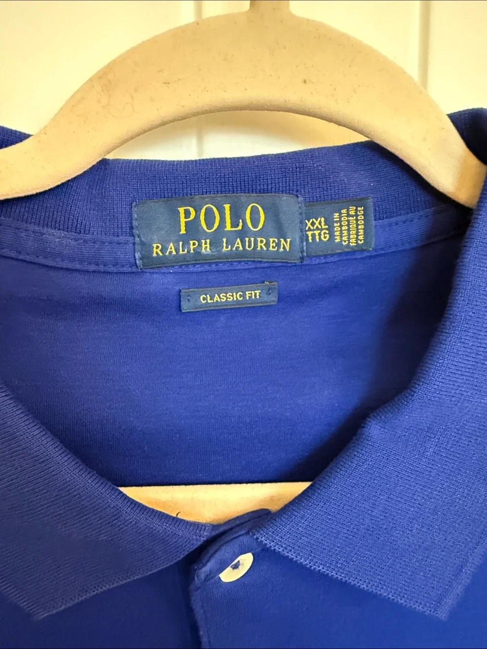 Polo by Ralph Lauren Bright Blue Short-Sleeve Polo Shirt XXL